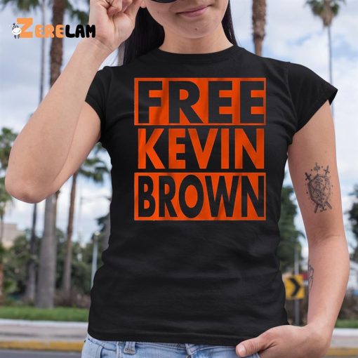 Free Kevin Brown Shirt