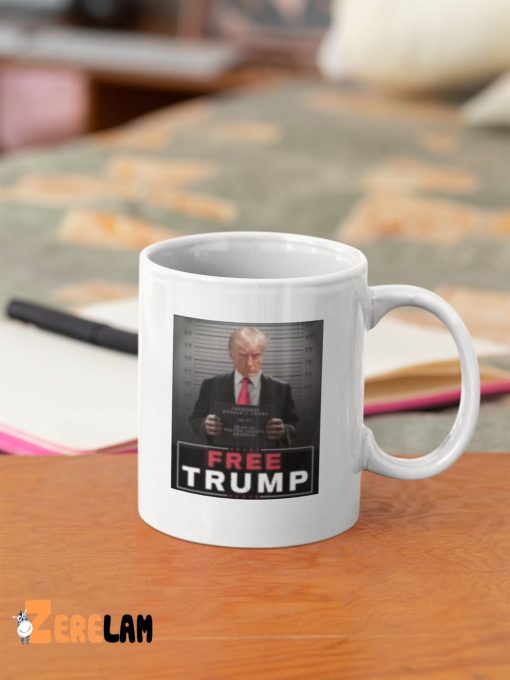 Free Trump MugShot Mug
