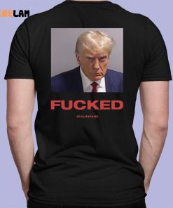 Fucked 4hunnid Trump Mugshot Shirt 7 1