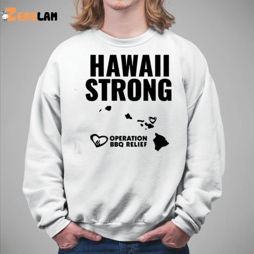 Hawaii Strong Operation BBQ Relief Shirt