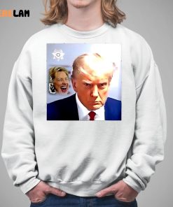 Hillary Clinton Laughs And Trump Mugshot Shirt 5 1