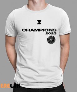 Inter Miami CF Team Leagues Cup Champions 2023 Shirt
