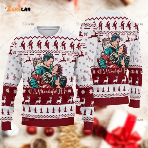 It’s A Wonderful Life Family Christmas Ugly Sweater