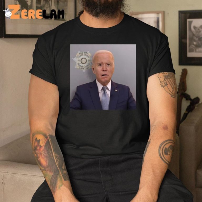 Joe Biden Mugshot Shirt - Zerelam