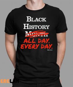 Kenny Akers Black History Month All Day Every Day Shirt 1 1