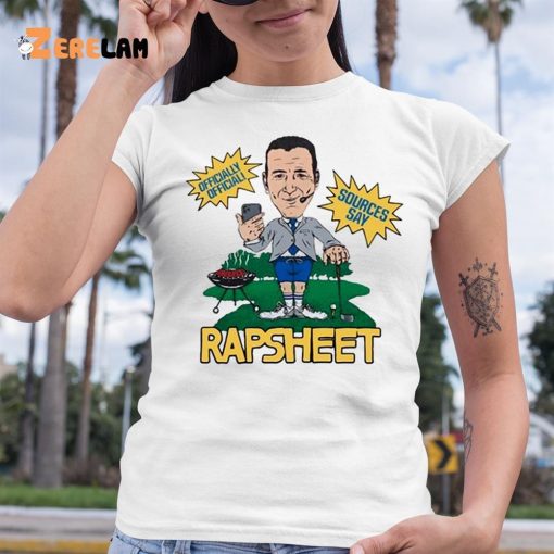 Kyle t Wearing Ian Rapoport Rapsheet Shirt