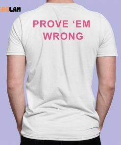 Lady Cougars Prove Em Wrong Shirt