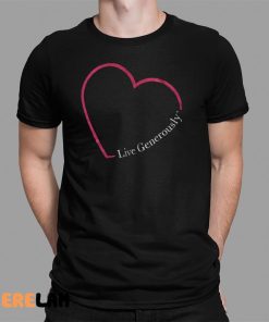 Live Generously shirt Vote 2024