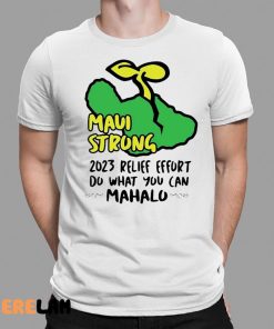 Maui Strong 2023 Relife Efort Do What You Can Mahalo Shirt Maui Strong 1 1