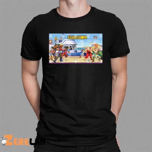 Montgomery Riverfront Brawl Street Fighter Shirt