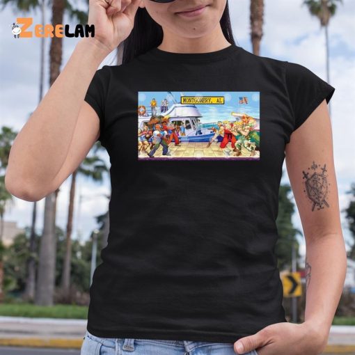 Montgomery Riverfront Brawl Street Fighter Shirt