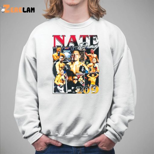 Nate Diaz 209 Shirt Boxing