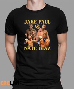 Nate Diaz vs Jake Paul Boxing Shirt