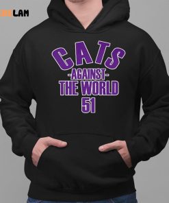 Pat Fitzgerald Cats Against The World Shirt 2 1