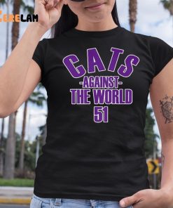 Pat Fitzgerald Cats Against The World Shirt 6 1
