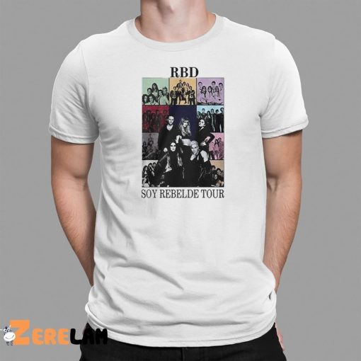 Rbd Soy Rebelde Tour Shirt