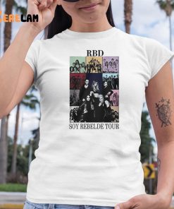 Rbd Soy Rebelde Tour Shirt 6 1