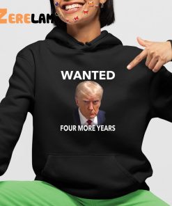 Reed Cooper Wanted Trump Four More Years Shirt Donald Trump Mugshot 4 1