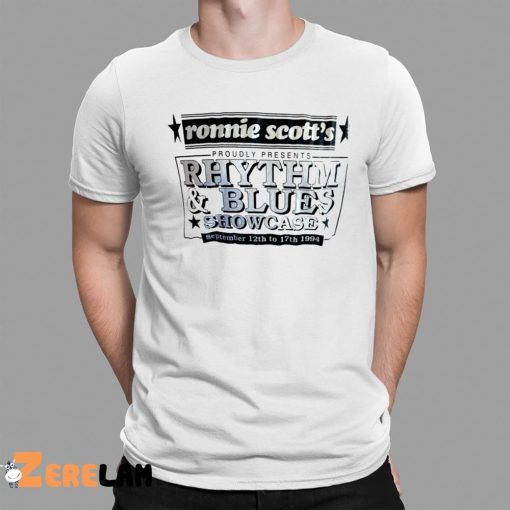 Ronnie Scott RhyTHM BLUES ShowCase Shirt