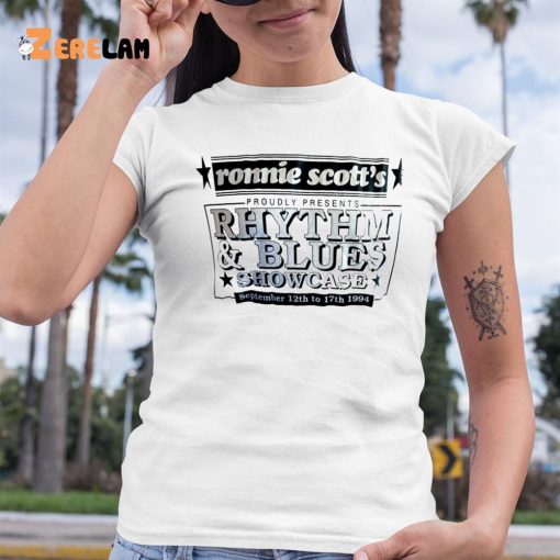 Ronnie Scott RhyTHM BLUES ShowCase Shirt