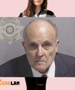 Rudy Giuliani MugShot Poster CanVas 2