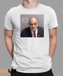 Rudy Giuliani MugShot Shirt Fulton County Sheriff’s Office