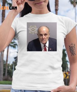 Rudy Giuliani MugShot Shirt Fulton County Sheriffs Office 6 1