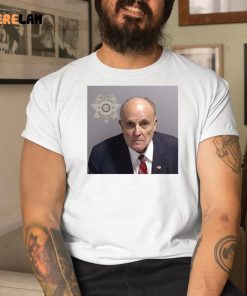 Rudy Giuliani Shirt Mugshot 1