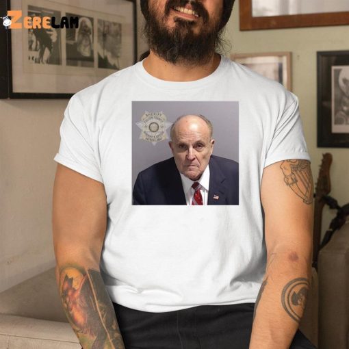 Rudy Giuliani Shirt Mugshot