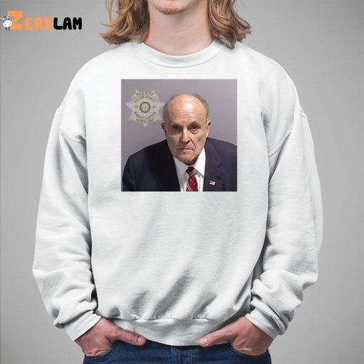 Rudy Giuliani Shirt Mugshot