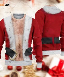 Santa Claus Christmas Ugly Sweater