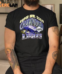 Baltimore Ravens Super Bowl Xxxv Champions Shirt - Hersmiles