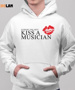 Support The Arts Kiss A Musician Shirt 2 1