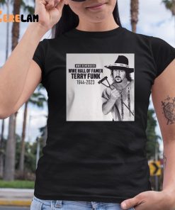 Terry Funk Rip Shirt Wwe Hall Of Famer Terry Funk Shirt 6 1