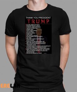 Thank You President Trump 2024 Shirt 1 1