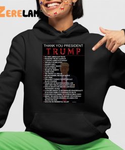Thank You President Trump 2024 Shirt 4 1