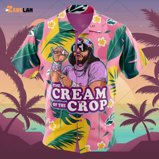 The Cream Of The Crop Pro Wrestling Button Up Version 3 Hawaiian Shirt