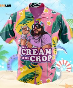 The Cream Of The Crop Pro Wrestling Button Up Version 3 Hawaiian Shirt