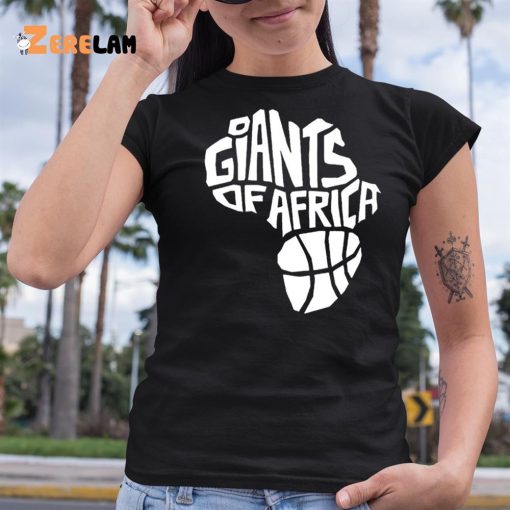 Toronto Raptors Giants Of Africa Shirt