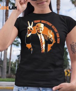 Trump Indictment Victory Tour 2024 Shirt 6 1