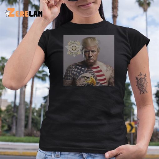 Trump Mugshot Eagle Shirt