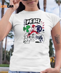 Walker Kessler Wearing Peace Power Shirt 6 1