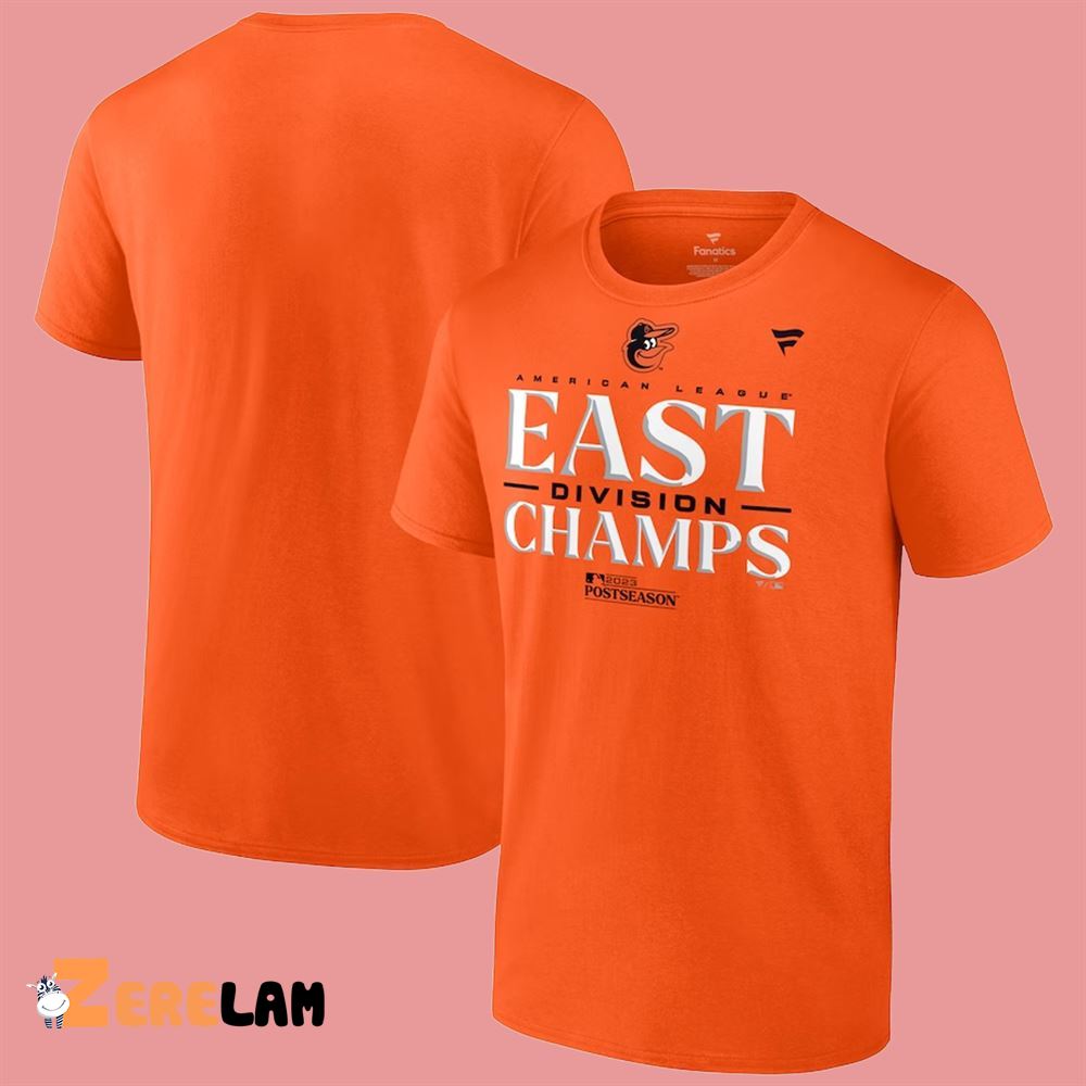 American League East Baltimore Orioles Al East Champions Shirt - Zerelam