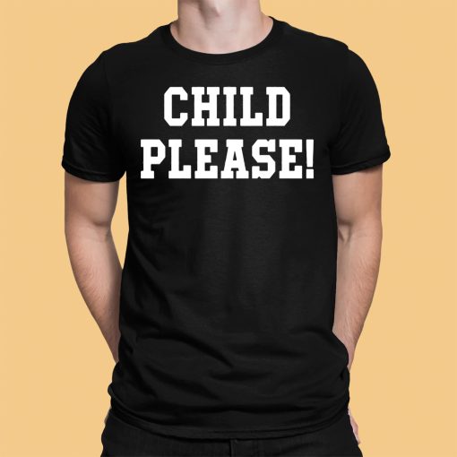 Andrew Whitworth Wearing Child Please Shirt