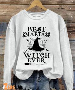 Best Smartass Witch Ever Sweatshirt 2