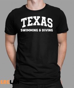 Burnt Orange Texas Swimming And Diving Shirt 1 1
