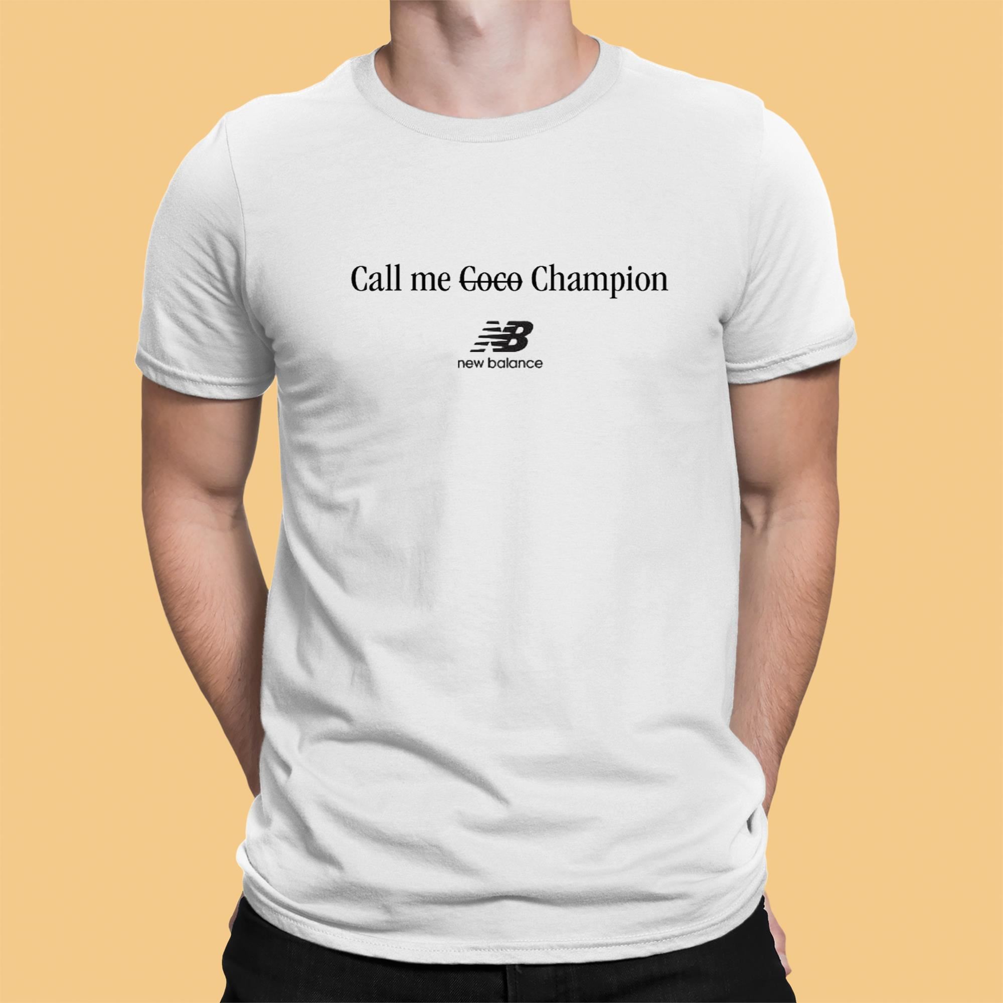 Where can you get your own 'Coco Gauff Call Me Coco Champion Shirt ...