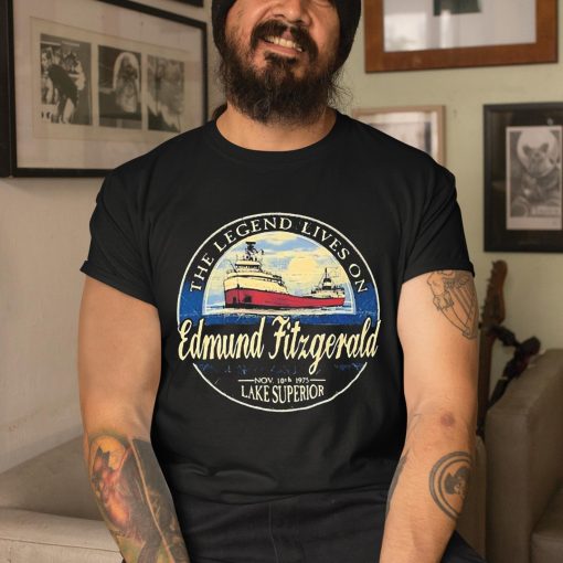 Cornelius Johnson The Legend Lives On Edmund Fitzgerald Shirt