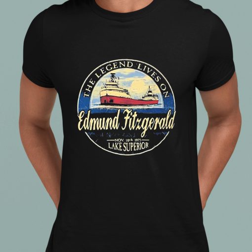 Cornelius Johnson The Legend Lives On Edmund Fitzgerald Shirt