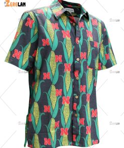 Cornhusker Hawaiian Shirt Nebraska Cornhuskers Football